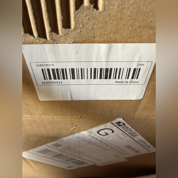 10 pack 20 oz Tall White Insulated Travel Tumbler with Clear Lid - Picture 5 of 6